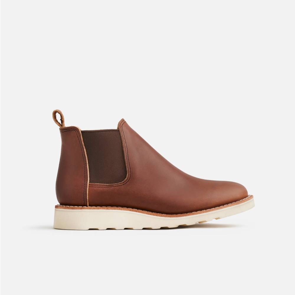 Red Wing Shoes Brown Leather Ankle Boots